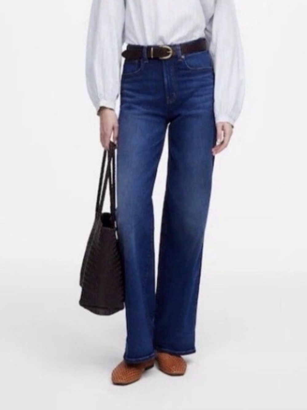 Madewell The Perfect Vintage Wide-Leg Jean 29 nv365